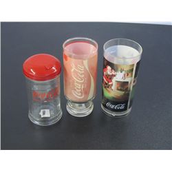 Lot Of Three Coke Collectibles