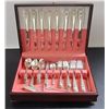 Image 1 : 1847 Rogers Eternally Yours Silverware Set In Case