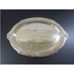 Wilcox International Silver Co. #7109 Footed Meat Platter