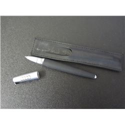 NEO Ultimate Collection, ROC Ball Point Pen In Leather Holder