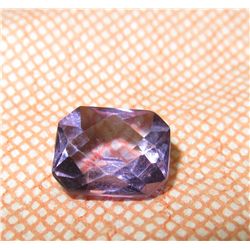 Nicely Cut Amethyst Gemstone 3/8" Wide