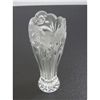 Image 1 : 7" Tall Leaded Glass Crystal Vase