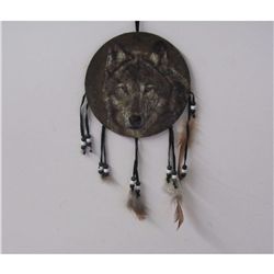 Wolf 8" Dream Catcher