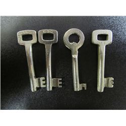 Vintage 1950's German House Keys - Skeleton Keys