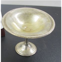 Silverplated Fruit Bowl On Pedestal, Unknown Brand