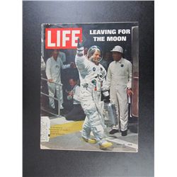Life Magazine July 25, 1969 - Leaving For The Moon, Apollo 11
