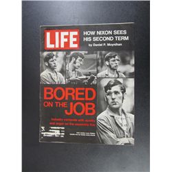 Life Magazine September 1, 1972 - Bored On The Job, Industry Contends With Apathy And Anger
