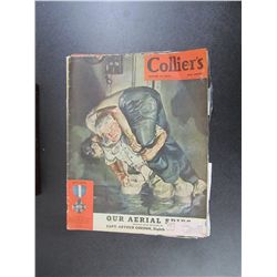Collier's Magazine August 14, 1943 - Our Aerial Spies & Navy Cross Award