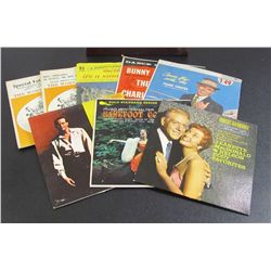 8 - Vintage 45rpm Records in Original Sleeves, Nelson, Eddy, Hugo Winterhalter, Belafonte, Sinatra, 