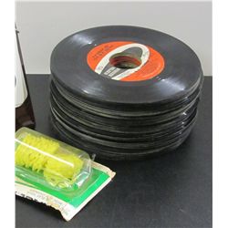 44 - 45rpm Records, No Sleeves, The Three Suns, Carpenters, Neil Diamond, Peter Pan Records, Commodo