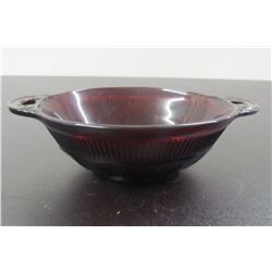 Ruby Red Candy Dish