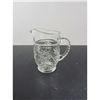Image 1 : 6" Pressed Glass Cream Pitcher