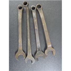 Set of 4 Ford Model A & T Wrenches - Very Good Condition