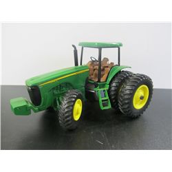 John Deere 8420 Toy Tractor 1/18 Scale - Dual Rears and The Steering Wheel Turns The Front Wheels