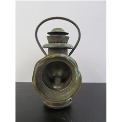 1907 CT Ham Mfg. Co Carriage Light Driver Side Missing Glass