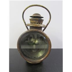 1907 CT Ham Mfg. Co Carriage Light Passenger Side Complete With Glass