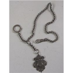 Sterling Silver Pocket Watch Key FOB