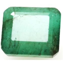 Natural 4.28ctw Emerald Emerald Cut Stone
