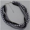 Image 2 : Chunky High Fashion Beaded Necklace
