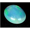 Image 3 : 0.83 Ct. Radient Oval Cabochon Natural Multi Color Opal