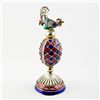 Image 1 : Rooster Clock Faberge Egg