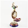 Image 2 : Rooster Clock Faberge Egg