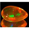 Image 2 : 1.04 Ct. Superb Pear Cab Natural Gem Multi Color Opal U