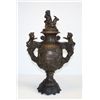 Image 1 : Beautiful Bronze Sculpture Ornate Memorial Urn