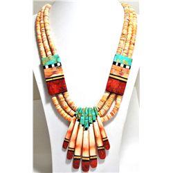 Santo Domingo Multi-Stone Necklace - Delbert & Torevia Crespin