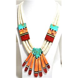 Santo Domingo Multi-Stone Necklace - Delbert & Torevia Crespin
