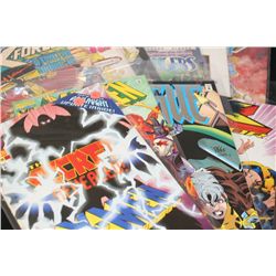 Marvel, Malibu, Image & Gauntlet Comics; various dates & heroes, lot of 10