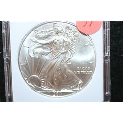2011 Silver Eagle $1, MCPCG Graded MS70
