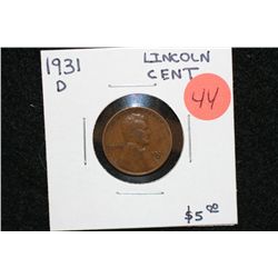1931-D Wheat Back Penny
