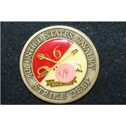 6th US Cavalry Strike Deep Challenge Medal