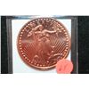 Image 1 : 2011 Liberty Copper Round, .999 Fine 1 Oz.