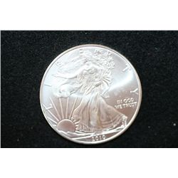 2010 Silver Eagle $1