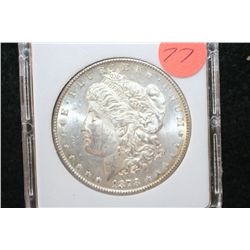 1878-S Silver Morgan $1, MCPCG Graded MS64
