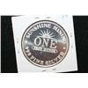 Image 2 : 1992 Sunshine Silver Mining Silver Round, .999 Fine 1 Oz.