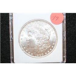 1900 Silver Morgan $1, MCPCG Graded MS63