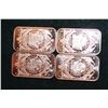 Image 2 : 2012 Copper Ingot, .999 Fine 1 Oz., lot of 4