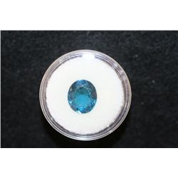 Loose Oval Shaped Blue Stone
