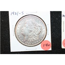 1921-S Silver Morgan $1