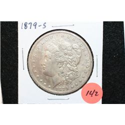 1879-S Silver Morgan $1