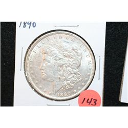 1890 Silver Morgan $1