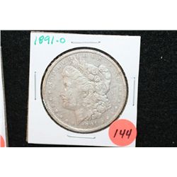1891-O Silver Morgan $1
