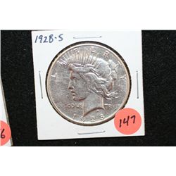 1928-S Peace $1