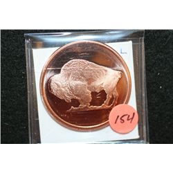 2011 Buffalo Copper Round, .999 Fine 1 Oz.