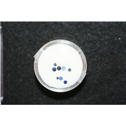 Loose Blue Stone, lot of 8