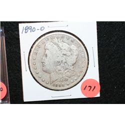 1890-O Silver Morgan $1