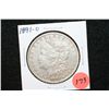 Image 1 : 1891-O Silver Morgan $1